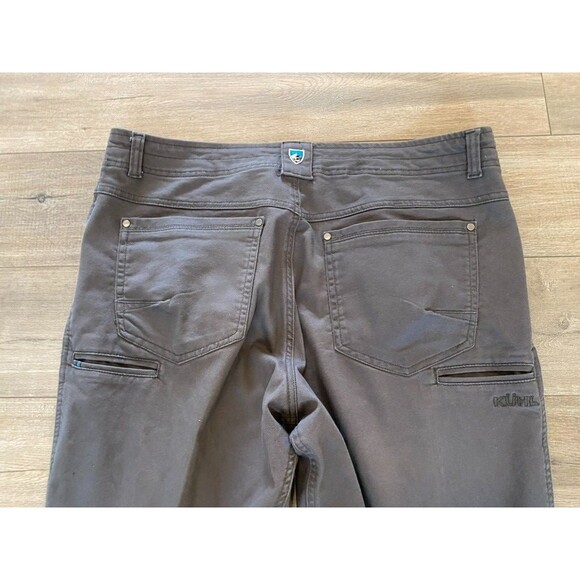 Kuhl Revolt Mens 38x34 Gray Cargo Stretch Outdoor Hiking Pants Moisture Wicking - Picture 11 of 12